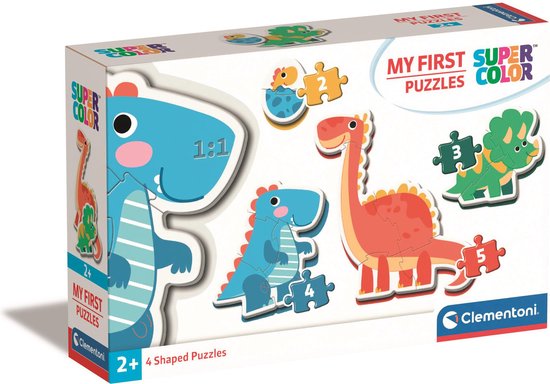 Clementoni - Puzzel - 6 Stukjes - Dinosaurus - Puzzel Voor Kinderen - My First Puzzles van Merkloos