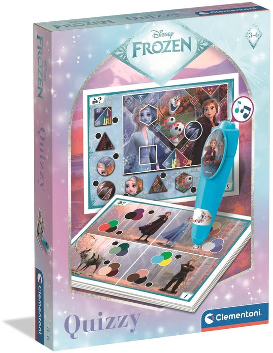Clementoni - Quizzy - Disney Frozen - Educatief spel met elektronische pen - vanaf 3 jaar van Clementoni