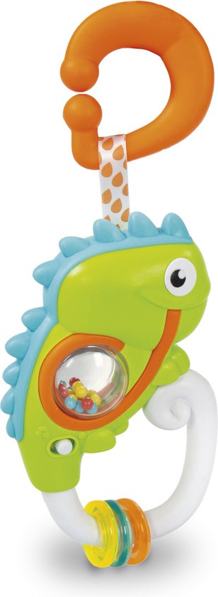 Clementoni Rammelaar Kameleon Groen 22 Cm van Clementoni