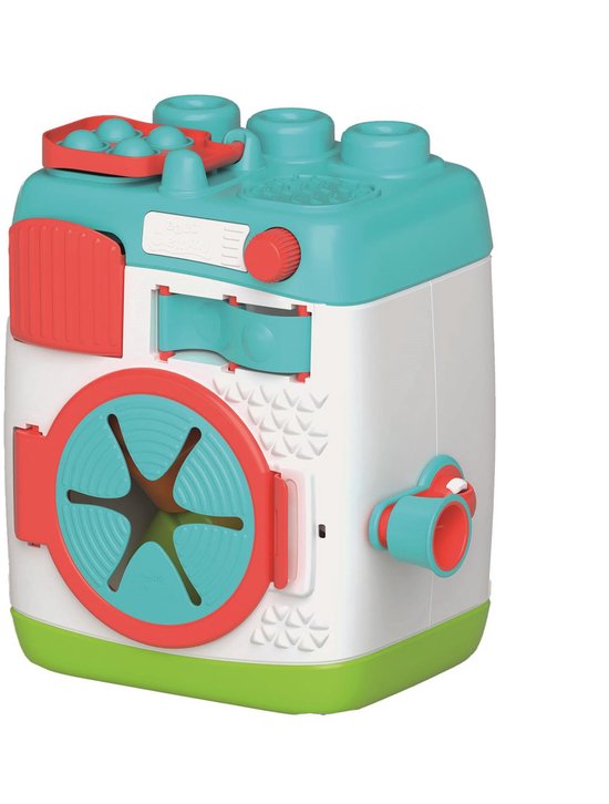 Clementoni - Soft Clemmy - Wasmachine - Sensorische blokkenset - Vanaf 6 maanden van Clementoni