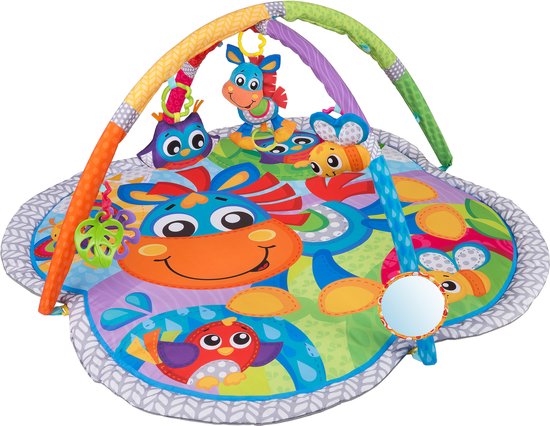 Clip Clop Musical Activity Gym - FFP- Baby speelgoed - Kinderspeelgoed- Speelmat Baby - Interactief baby speelgoed - Baby gym - muzikaal speelgoed van Merkloos