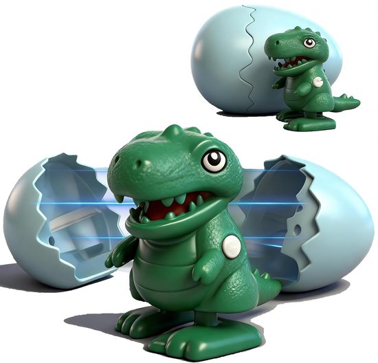 Clockwork Speelgoed, Gebroken Schelpen, Uitkomen Dierlijke Vormen, Animal Hatching Verrassing Ei Speelgoed, De Nieuwste Pasen Geschenken, Leuke Pasen Party Giften (Dinosaurussen) van Merkloos