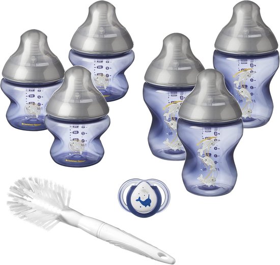 Closer to Nature Newborn Flesset - Anti-koliek Speentjes - Babyfles 0+ Maanden
