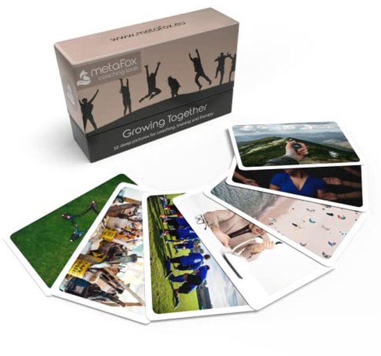 Coaching Afbeeldingskaarten voor Persoonlijke Ontwikkeling | Gesprekskaarten voor Teambuilding en Motivatie van Merkloos