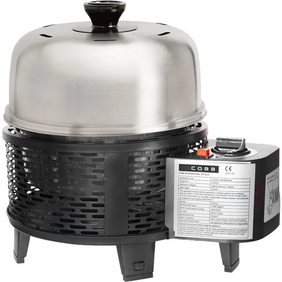 Cobb pro gas matzwart van Merkloos
