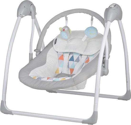 Coccolle Velio baby swing - Schommel-relax - speelboog - Grijs van Coccolle