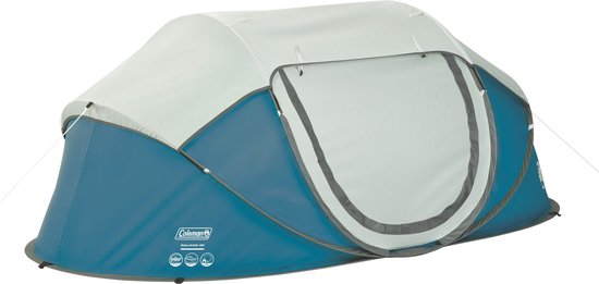 Coleman Galiano 2 Pop-up tent - tent 2 persoons - handige pop up tent - Blauw/Wit van Coleman