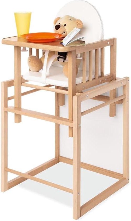 Combi kinderstoel Nele - om te zetten in stoel tafelcombinatie - 44 x 50 x 88 cm van Childhome