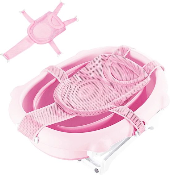 Comfortabel Baby Badkussen voor Nieuweboren - Badzitje, Badinlegger en Badkussen voor Baby's - Veilig en Ondersteunend Badplezier