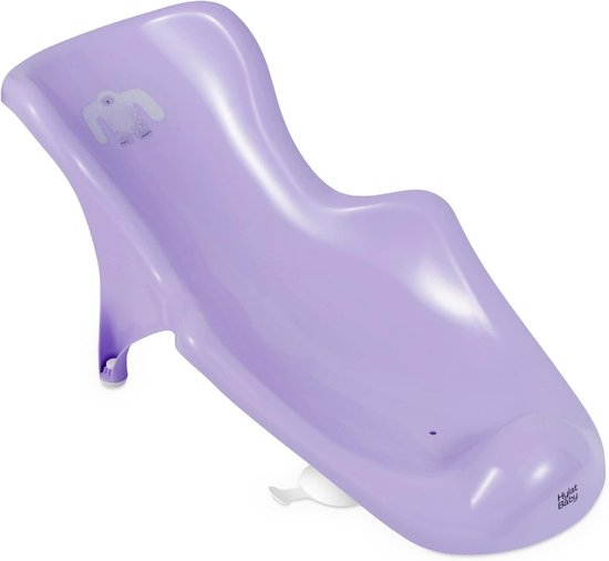 Comfortabele Inzet voor Babybadje - Geschikt voor Pasgeboren en Baby's tot 6 Maanden - Paars Yeti