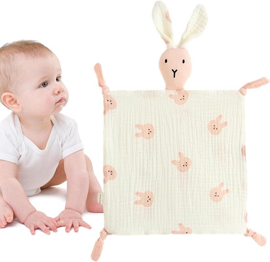 Comfortabele kinderhanddoek - katoenen veiligheidsdeken, ademende rustgevende handdoek | Mooie katoenen veiligheidsdeken voor jongens en meisjes