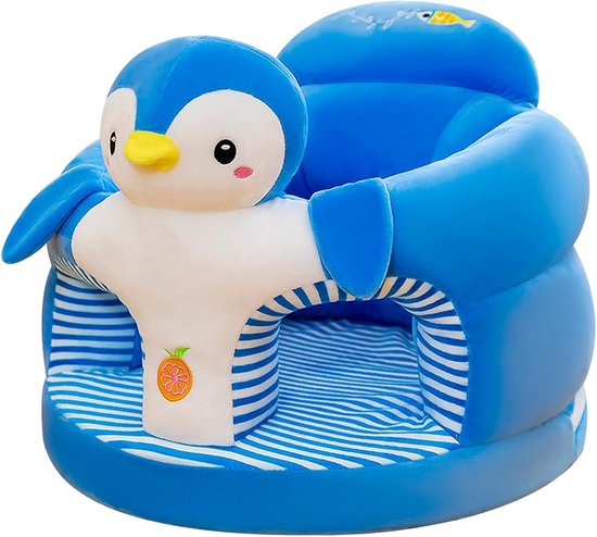Comfortabele Zitten Leren Stoel met Zachte Voering voor Baby's