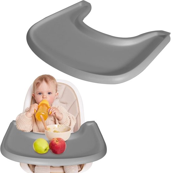 compatibel met Stokke Tripp Trapp stoel, blad voor kinderstoel, accessoires voor kinderstoelen voor peuters van 6-36 maanden, snelle klikbevestiging aan kinderstoel, eenvoudig te monteren