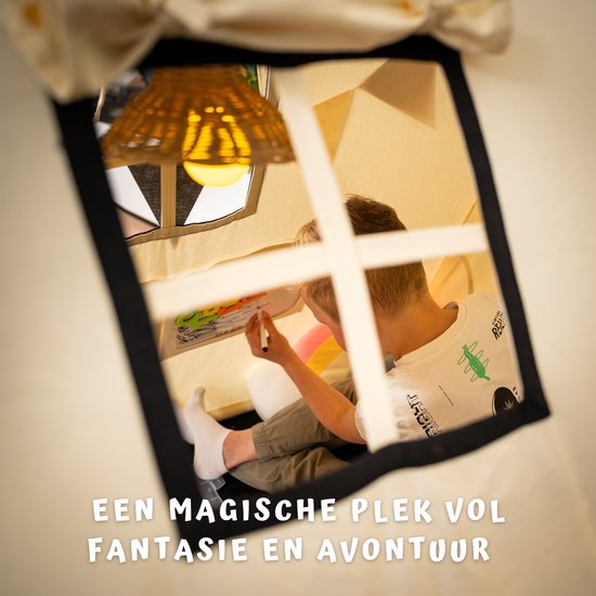 Confidento® Speeltent – Tipi tent kinderenSpeeltenten – Incl. verrassingen en extraatjes van Confidento