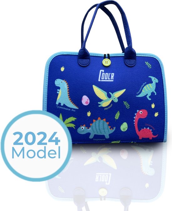 COOL'R® Busy Board Nederlands - Motoriek speelgoed - Montessori Leerboek - Busy board Speelboek Dinosaurus – Sensorisch Speelgoed – Activiteitenbord – educatief speelgoed 3 jaar - knisperboek voor kinderen – Motoriek speelgoed – Kraam Cadeau van COOL'R®