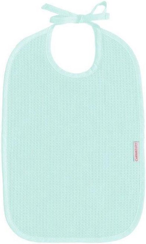 Cottonbaby Slab - wafel/badstof - mint van Cottonbaby