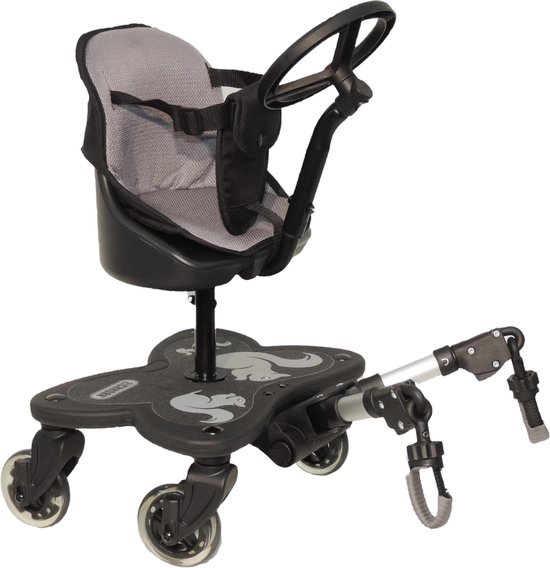 COZY C RIDER Meerijdplankje - met zitje en stuur van Bumprider