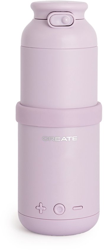 CREATE - Melk- en waterverwarmer voor babyflesjes met temperatuurregelaar - Lavendel - BABY PORTABLE MILK WARMER van CREATE