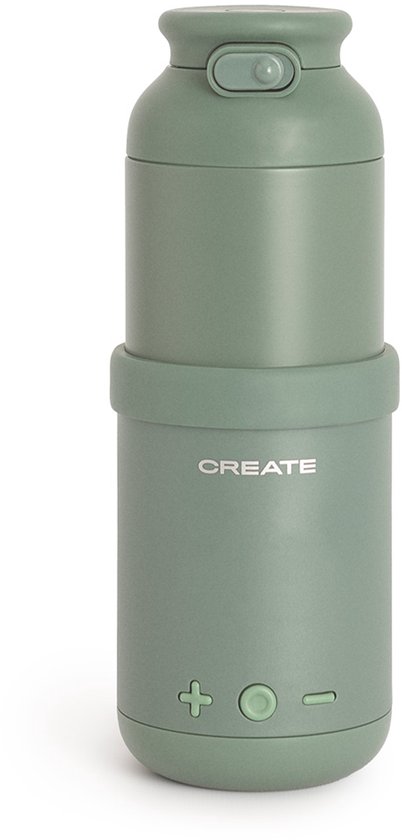 CREATE - Melk- en waterverwarmer voor babyflesjes met temperatuurregelaar - Sage - BABY PORTABLE MILK WARMER van Merkloos