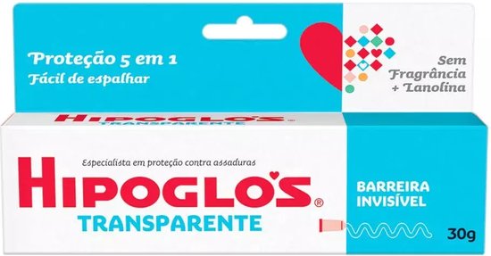 Creme - Transparente - Hipoglos - 30g