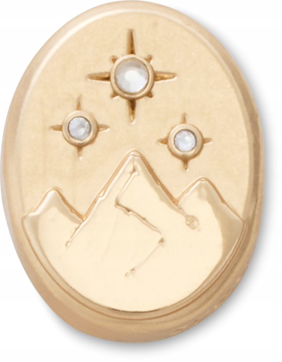 Crocs Jibbitz - Schoen Pin - Gold Celestial Mountain - Een Maat van Merkloos