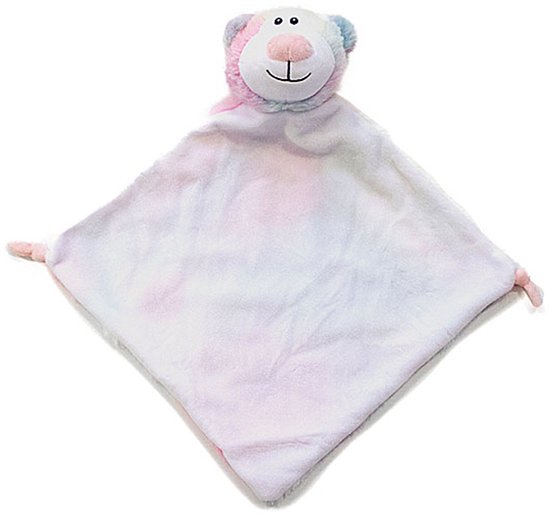 Cubbies knuffeldoekje Bear Cubbyford Snuggle Collection – beer pasteltinten van Cubbies