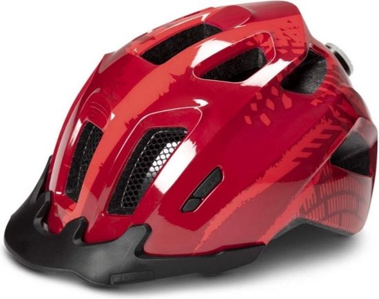 CUBE Fietshelm Ant - Kinderhelm - 11 Ventilatiegaten - SNAP 360 CUBE fit-systeem - X-Lock-montagesysteem - EPS Double In-Mould - 52-57 cm - M - Rood van CUBE
