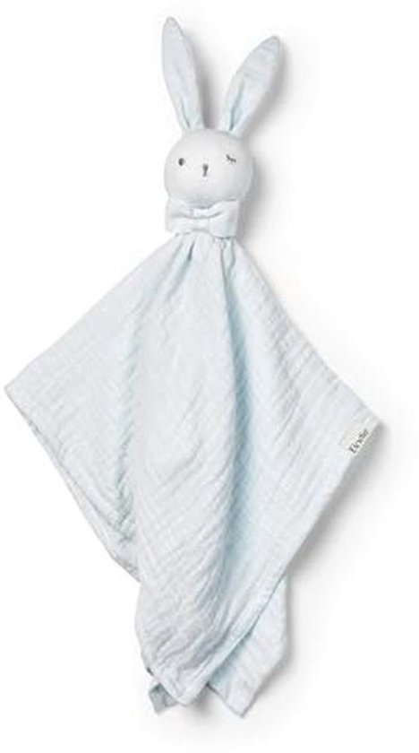 Cuddle cloth Blinkie – Comfortkussen voor Baby's en Peuters van 100% Oeko-Tex Gecertificeerd Biologisch Katoen – Perfect Cadeau voor Baby Shower of Verjaardag – Bermuda Blauw van Merkloos