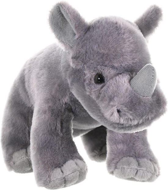 Cuddlekins Pluche Neushoorn Baby Knuffeldier 20 cm - Schattig en Levensgetrouw van Merkloos