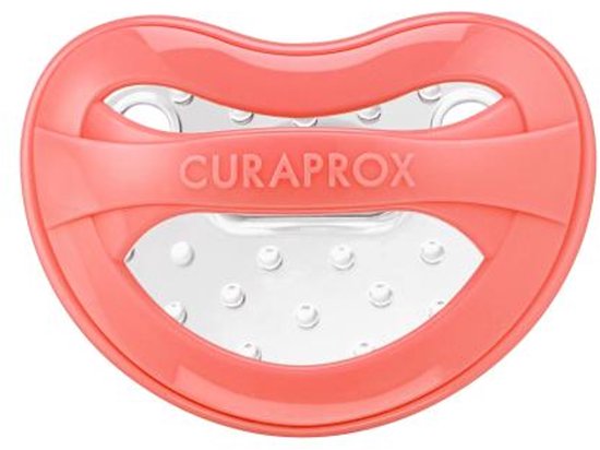 Curaprox Baby Fopspeen maat 1 - Koraal