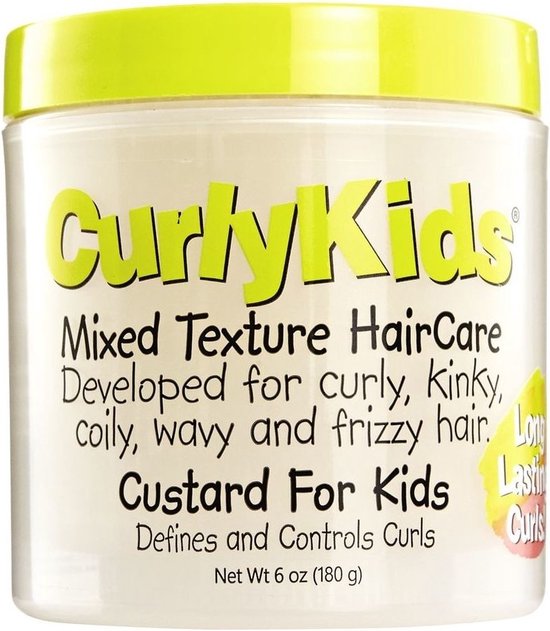 Curly Kids - Custard for Kids - 180 gram van Merkloos