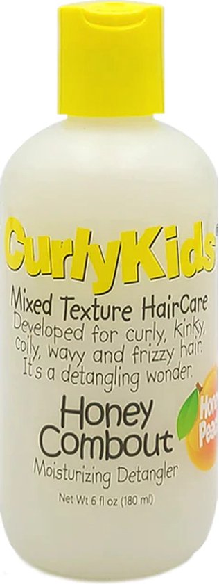 Curly Kids - Honey Combout - Moisturizing Detangler - 180 ML van Merkloos