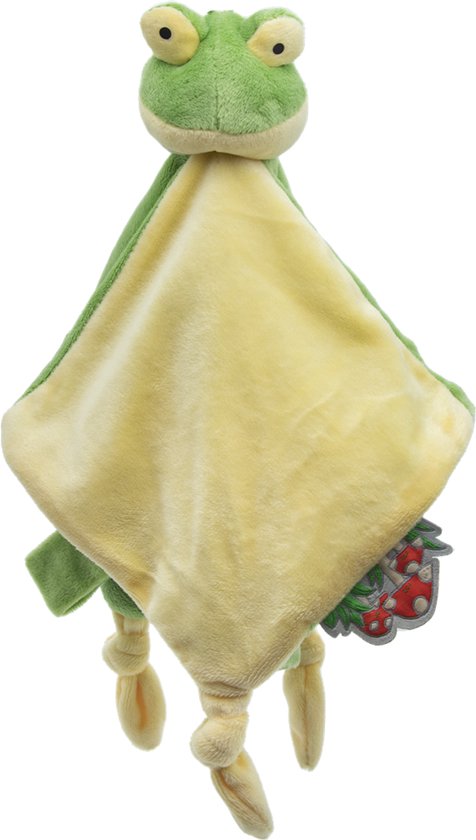 Cute since 1999 - Gracia de Kikker - Knuffeldoekje - Doudou - 30 x 30 cm van Merkloos