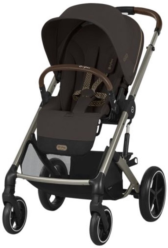 Cybex Kinderwagen Balios Chocolate Brown van Merkloos
