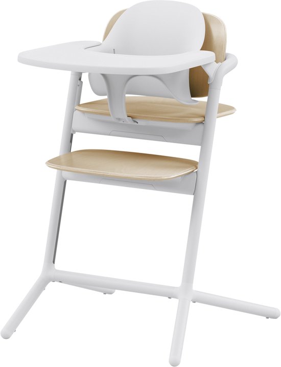 Cybex Lemo Kinderstoel 3-in-1 Set - Sand White van Merkloos
