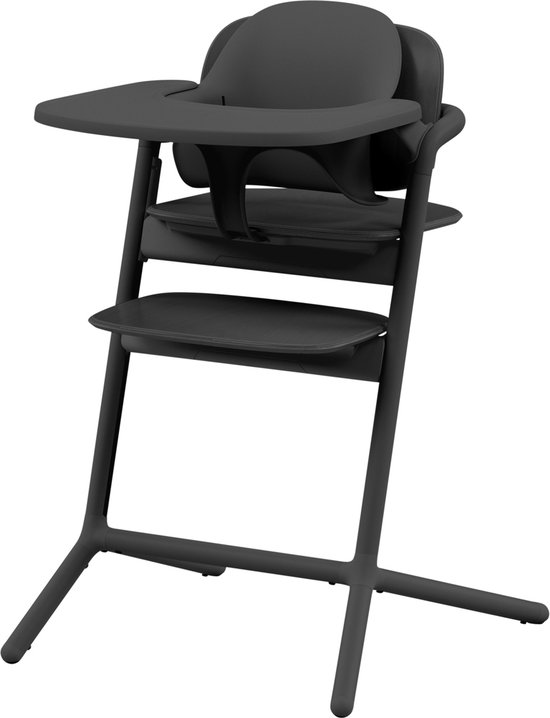 Cybex Lemo Kinderstoel 3-in-1 Set - Stunning Black van Cybex