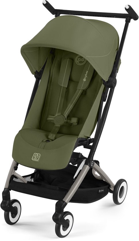 Cybex Libelle Handbagage - Buggy - Moss Green - Taupe Frame - 2025 van Merkloos