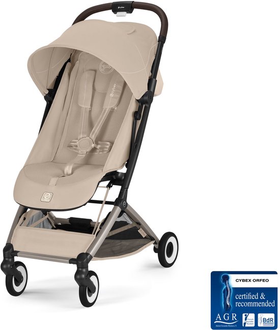 Cybex Orfeo - Buggy - Almond Beige - 2026 - Geschikt voor handbagage van Merkloos