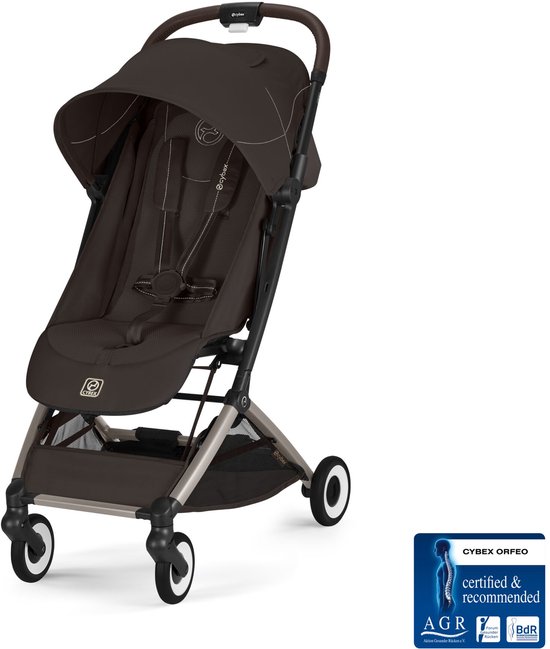 Cybex Orfeo - Buggy - Chocolate Brown - 2026 - Geschikt voor handbagage van Merkloos