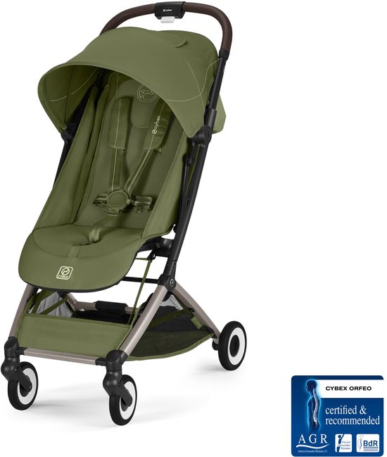 Cybex Orfeo - Buggy - Moss Green - 2026 - Geschikt voor handbagage van Merkloos