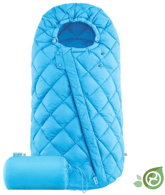 Cybex Snogga 2 - voetenzak kinderwagen/buggy - Beach blue-turquoise van Merkloos