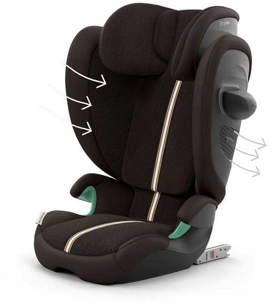Cybex - Solution G2 - Autostoeltje - Chocolate Brown (plus) van Cybex