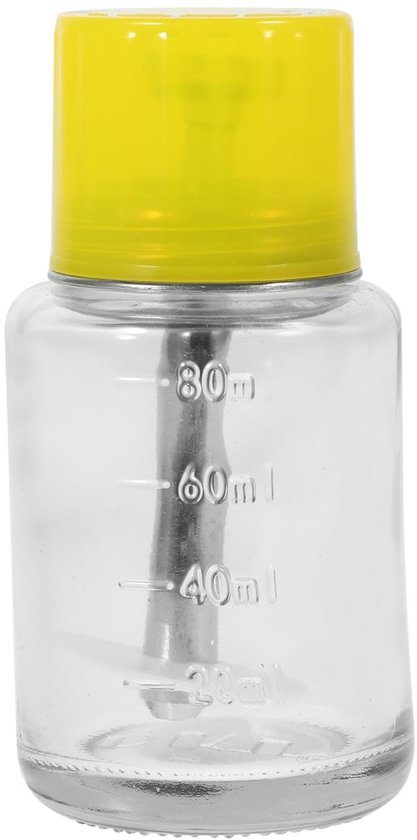 Dailygoods- Cosmetische Container Leeg - Pompfles - Pompflessen Navulbaar - Glazen Fles - Drukfles - Brede Hals