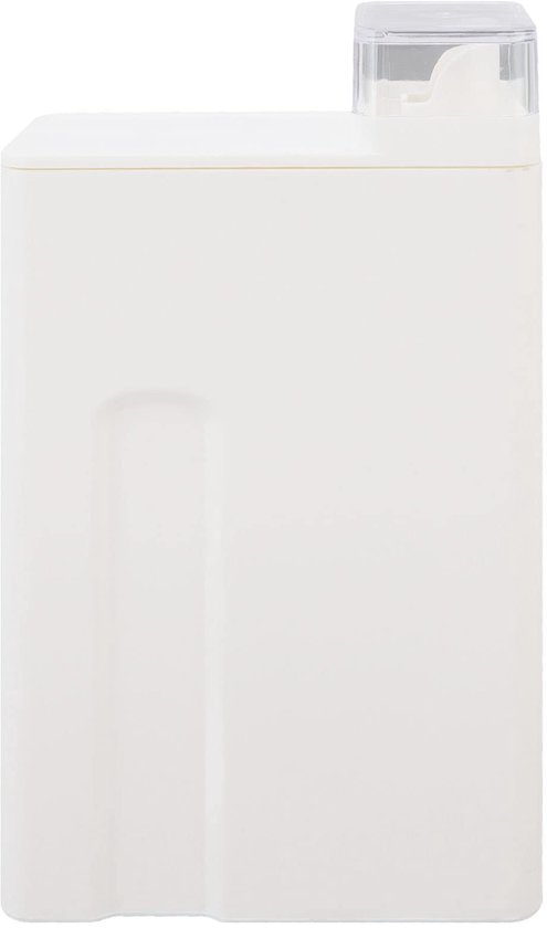 Dailygoods- Dispenserfles 1000 Ml - Herbruikbare Container - Wasmiddel/Verzorgingsmiddel - Grote Opening - Etiketsticker - Kunststof - Opslagfles