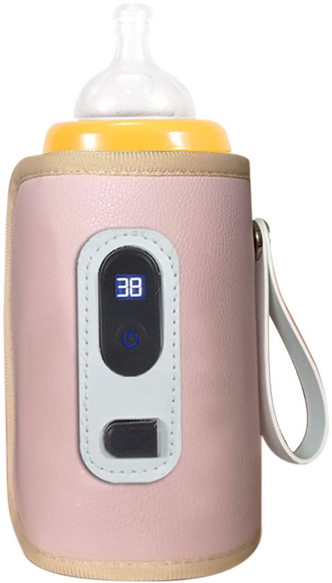 Dailygoods - Draagbare USB Babyvoedingverwarmer met LCD-scherm