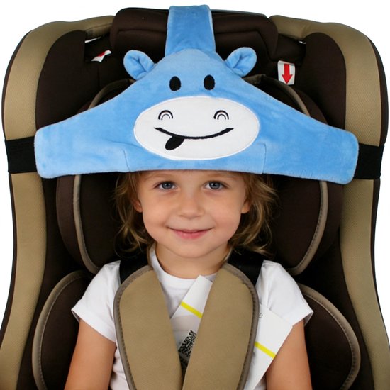 Dailygoods- Hoofdsteun Baby - Verstelbare Neksteun - Veiligheid Band Autostoel - Kinderzitje - Slaapsteun - Handwasbaar