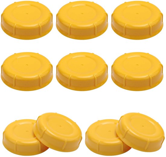 Dailygoods- Opbergdoppen 10st - Afdichtingsdoppen voor Babyflessen - Reisdoppen - Vervanging voor Lansinoh/MAM/Pigeon - Brede mond - Handig in gebruik - Flesdeksel