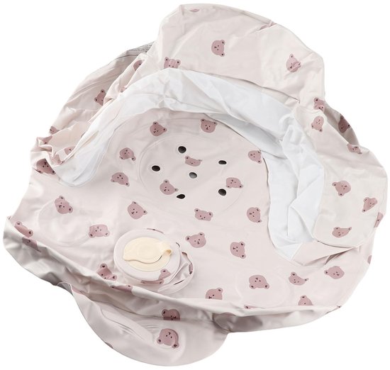 Dailygoods - Opblaasbare Babystoel - Verstelbare Peuterstoel - Duurzaam en Veilig - Opvouwbaar - Geschikt voor Reis en Thuis - PVC - Voor Baby en Peuter