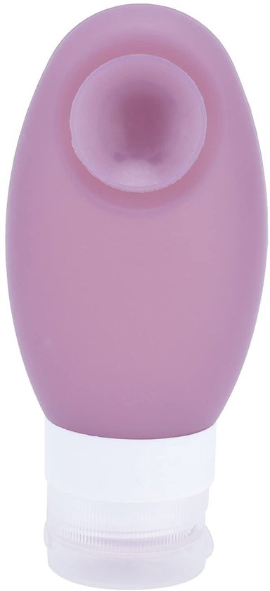 Dailygoods- Reisfles Lichtgewicht 100ml - Reisflesjes Siliconen - Reisflesjes Handbagage - Draagbare Fles - Perfecte Reisformaat - Gemakkelijk te Vullen - Cosmetische Fles