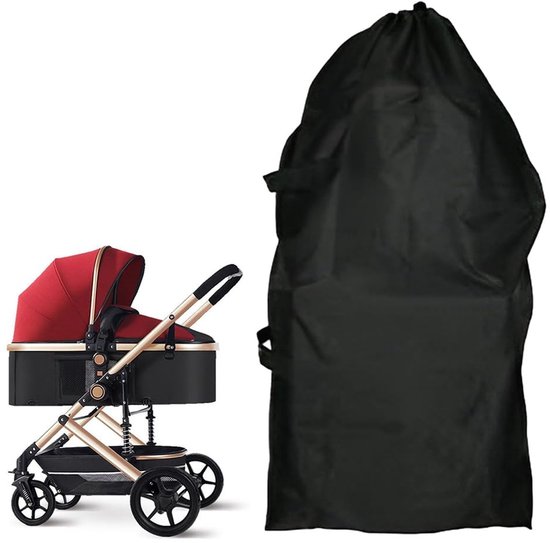 Dailygoods- Reistas waterdicht - Reistas voor kinderwagen - Draagtas met schouderriem - 106x180,5 cm - Hoogwaardig Oxford-weefsel - Duurzaam en slijtvast - Kinderwagentas